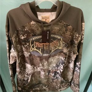 Red head camo men’s size large sweatshirt